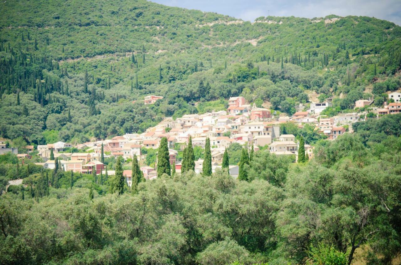 Villa Conte Rari Agios Gordios  Buitenkant foto
